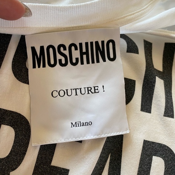 READY TO BEAR Moschino slogan tee - Picture 6 of 9